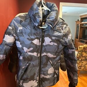 SAM Girls' Camo Freestyle Down Jacket.